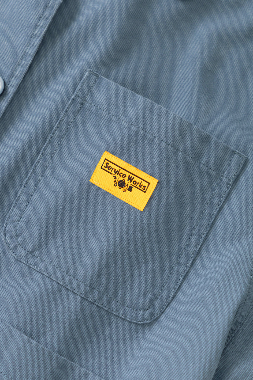 Service Works - Women's Cropped Work Jacket - Slate