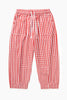 Service Works - Women's Barrel Pants - Red Gingham