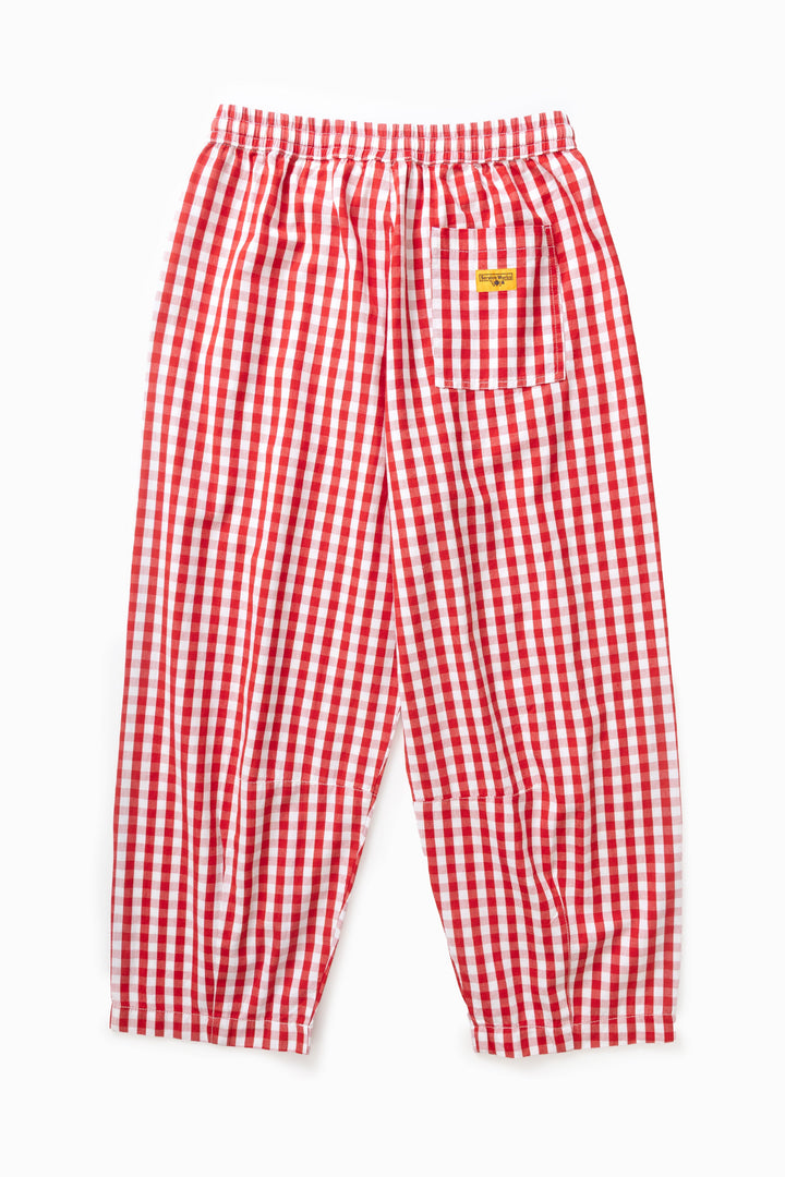 Service Works - Women's Barrel Pants - Red Gingham