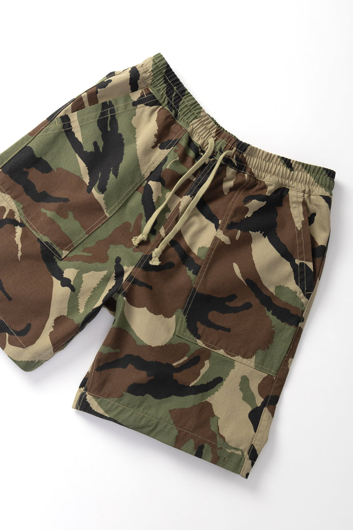 Service Works - Patterned Chef Shorts - Woodland