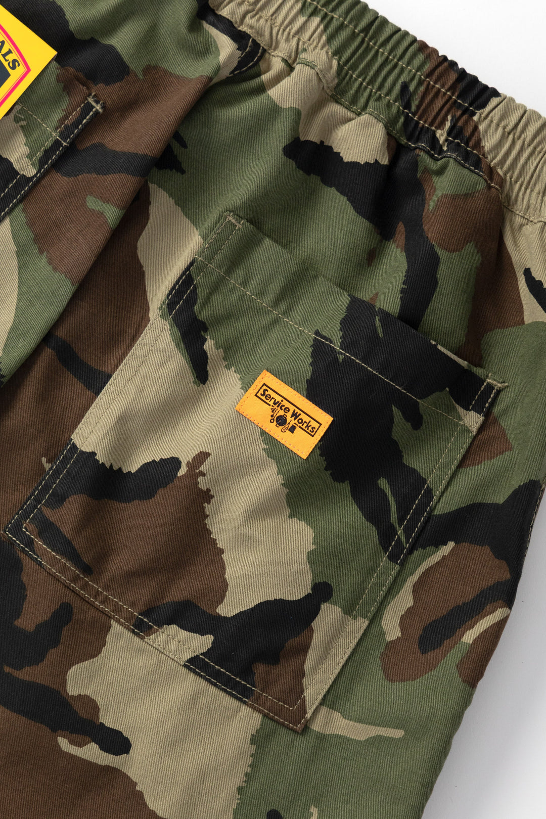 Service Works - Patterned Chef Shorts - Woodland