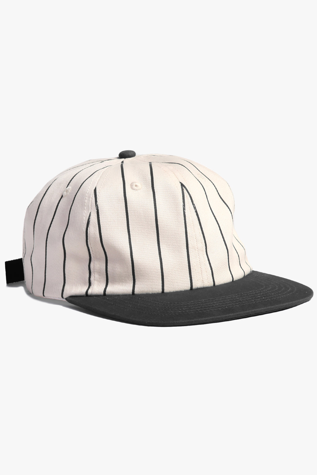 Power Goods - Perfect 6 Panel Cap - Striped Black