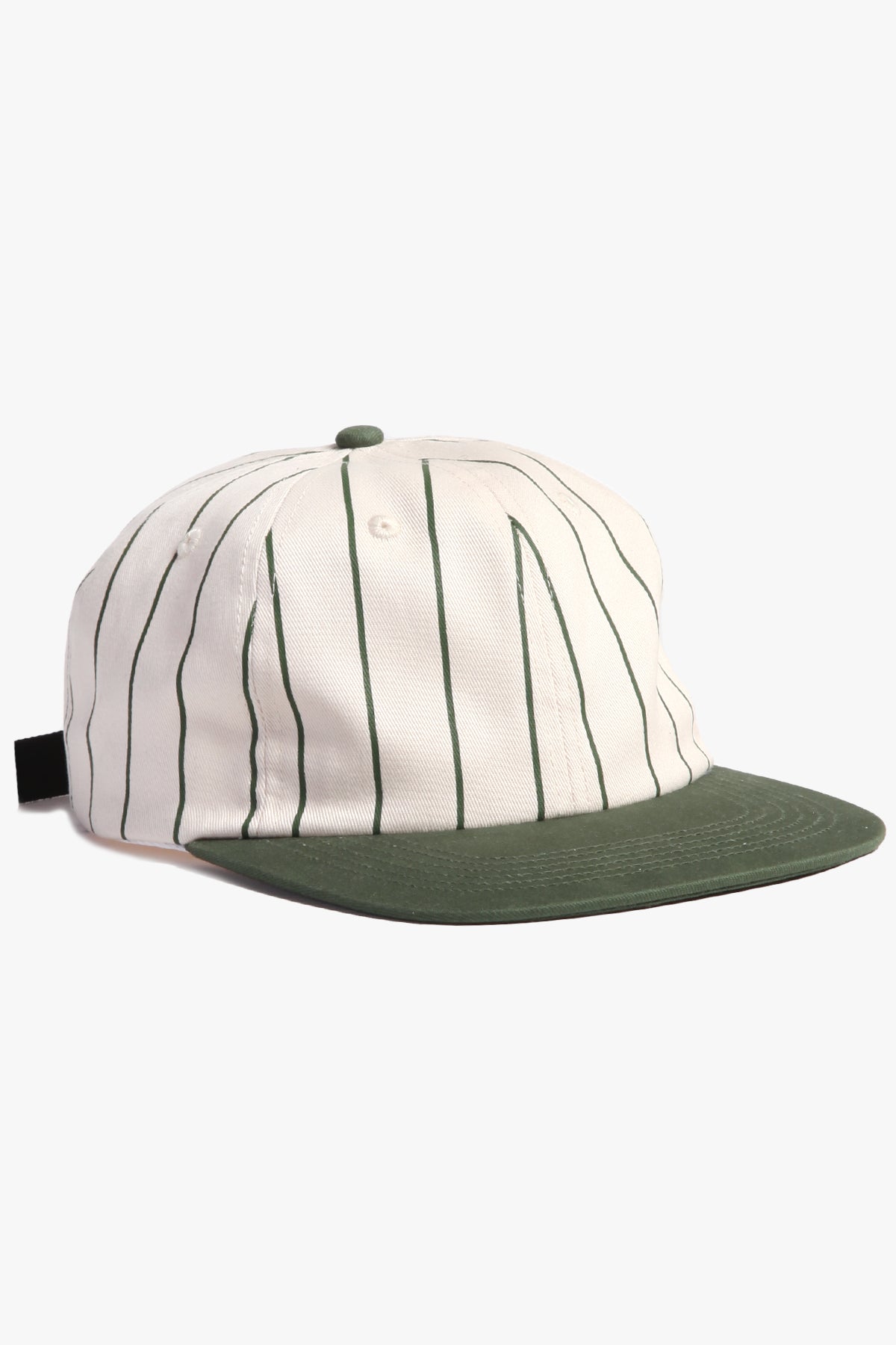 Power House - Perfect 6-Panel Cap - Striped Green