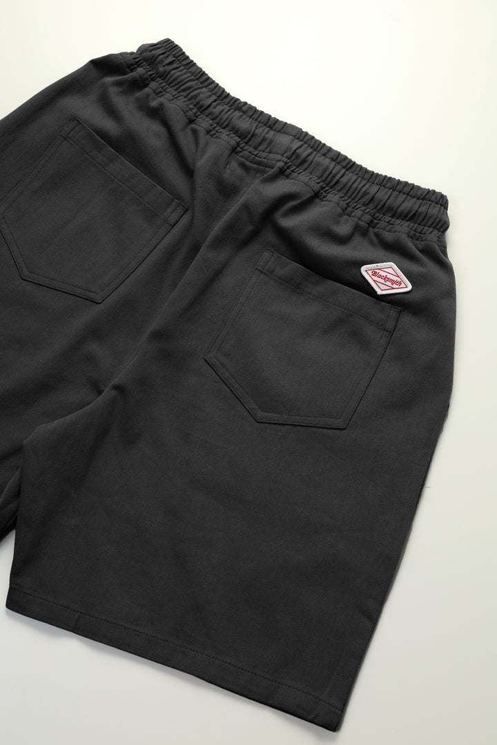 Blacksmith - Beach Cargo Shorts - Black