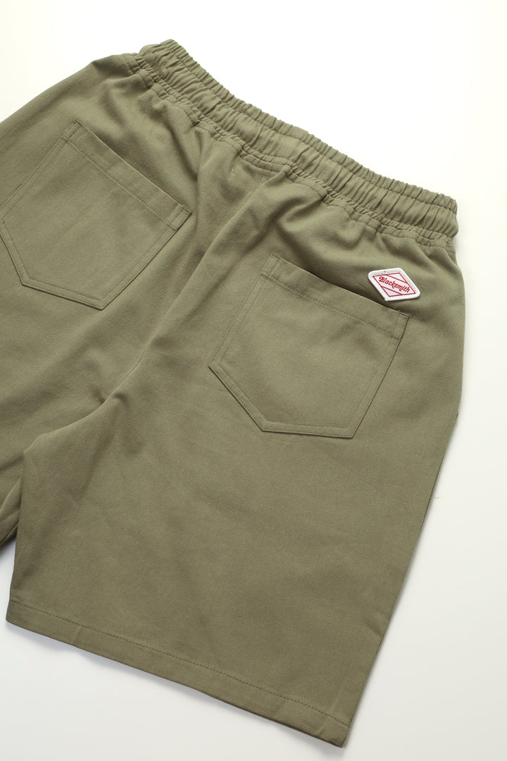 Blacksmith - Beach Cargo Shorts - Olive