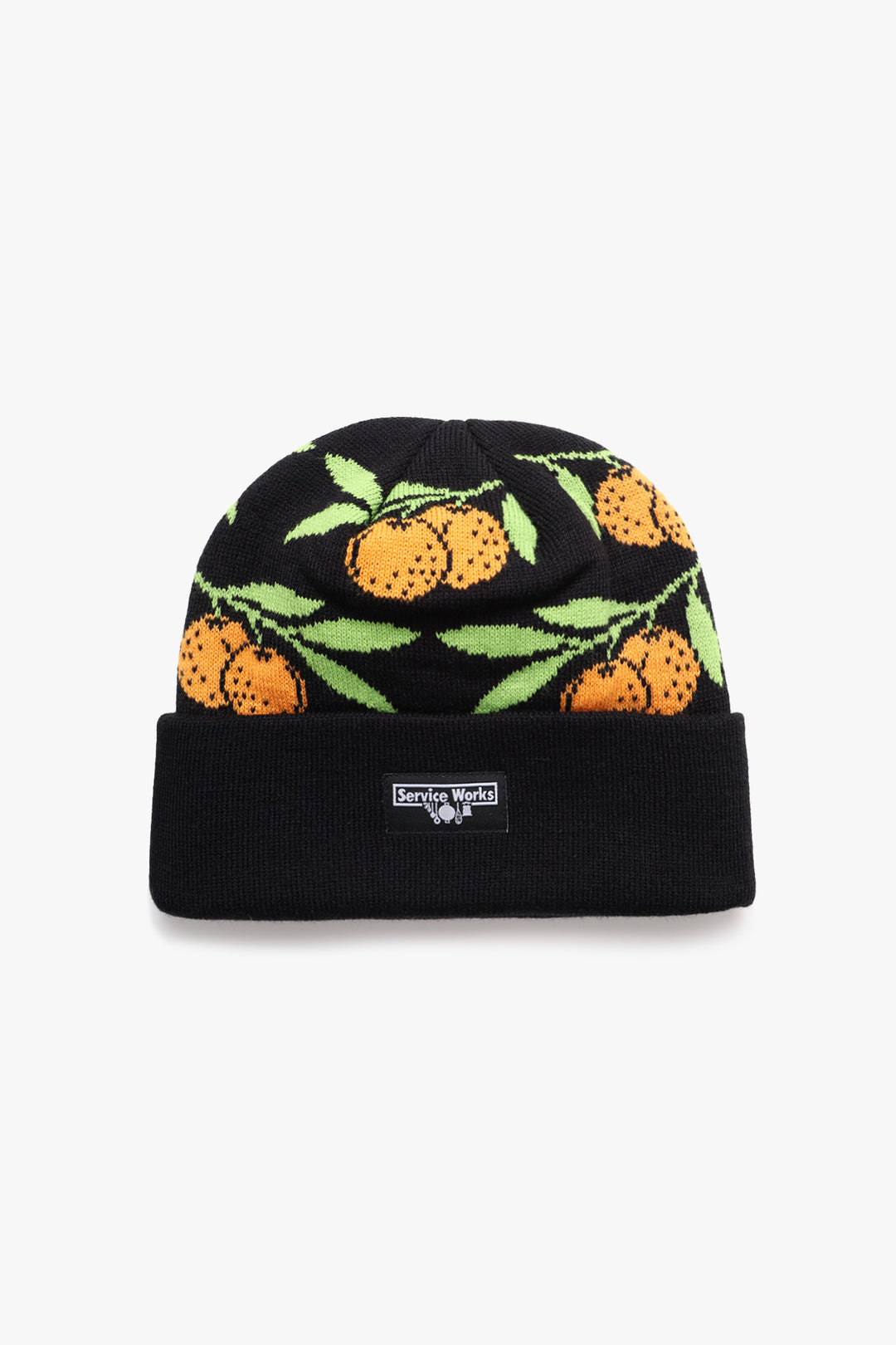 Service Works - Clementine Jacquard Beanie - Black