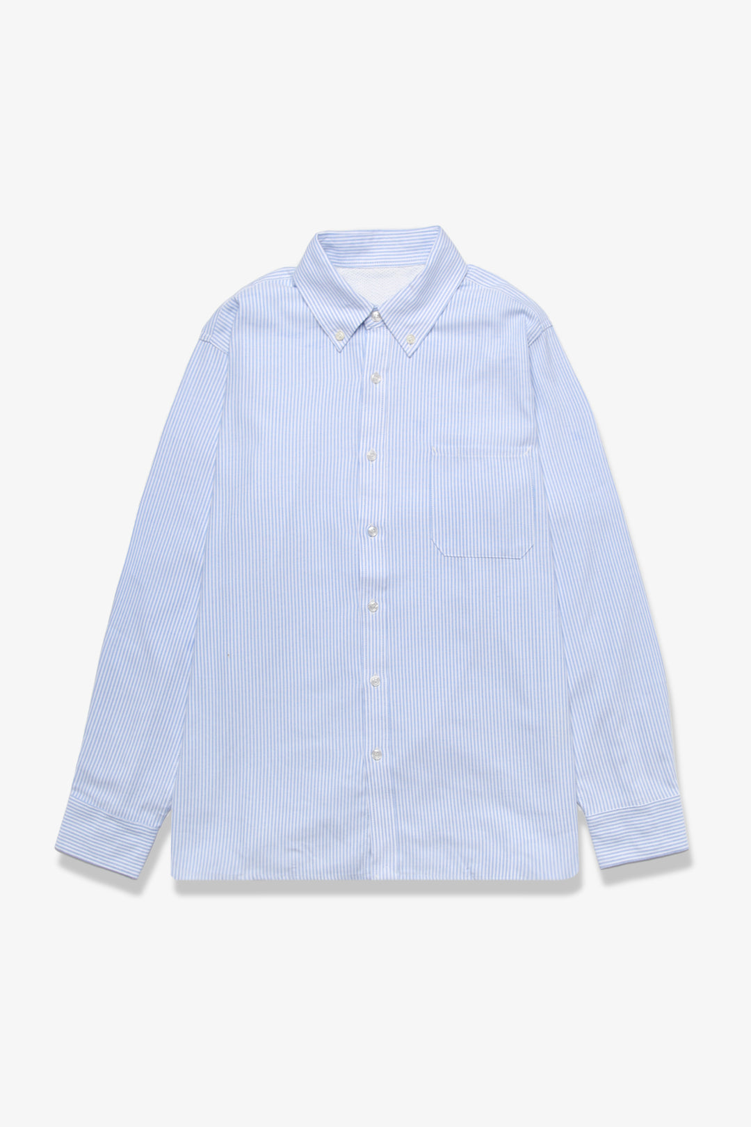 TRS - Striped Oxford Shirt - Blue