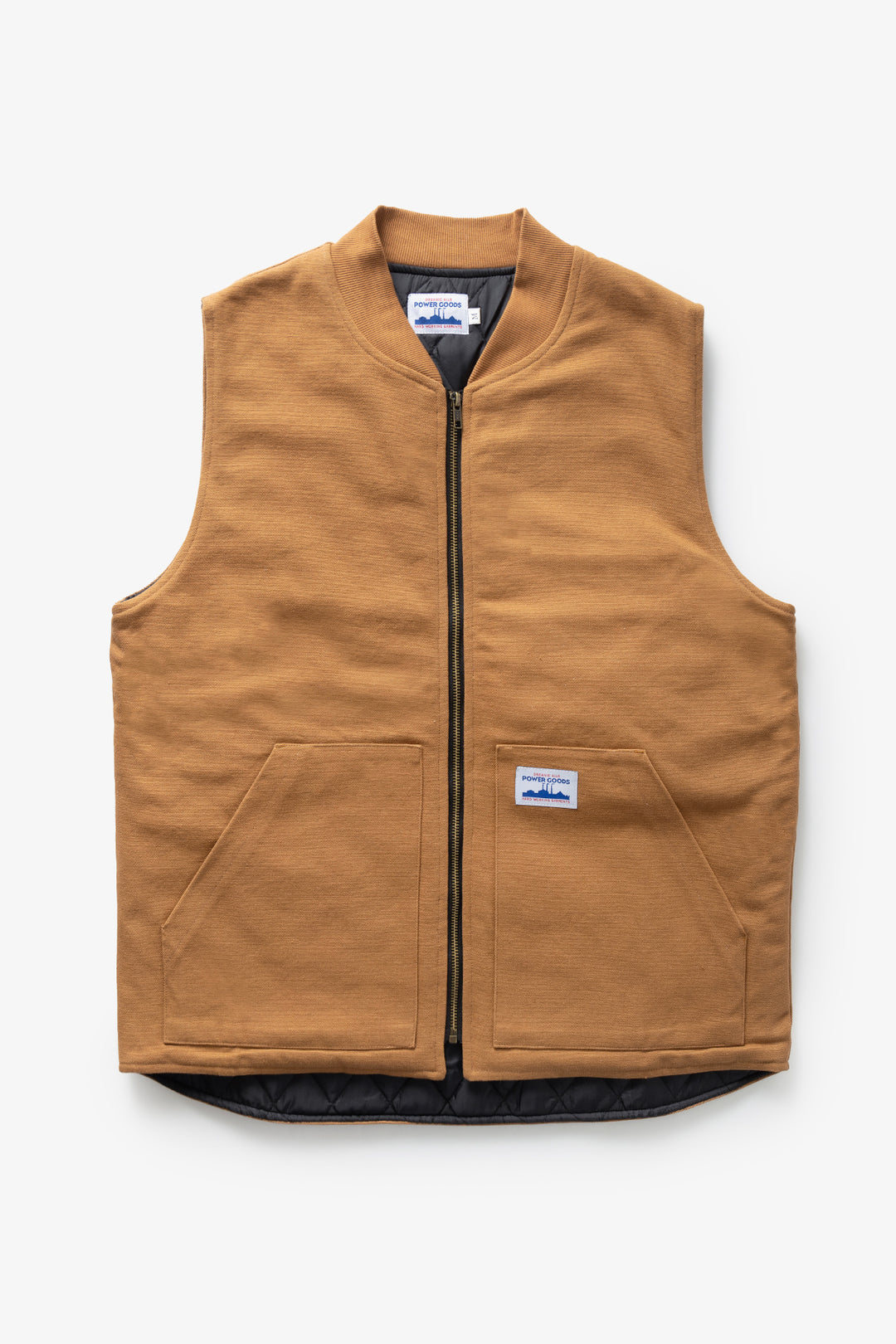Power Goods - Canvas Work Vest - Brown