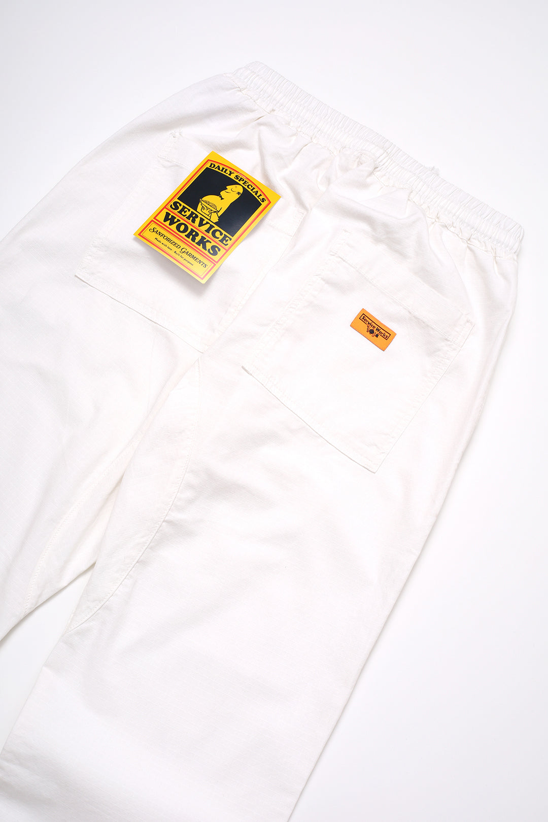 Service Works - Ripstop Chef Pants - Off White