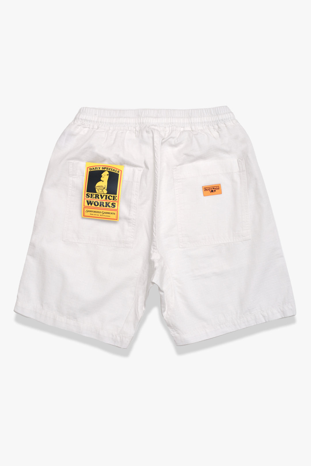 Service Works - Ripstop Chef Shorts - Off White