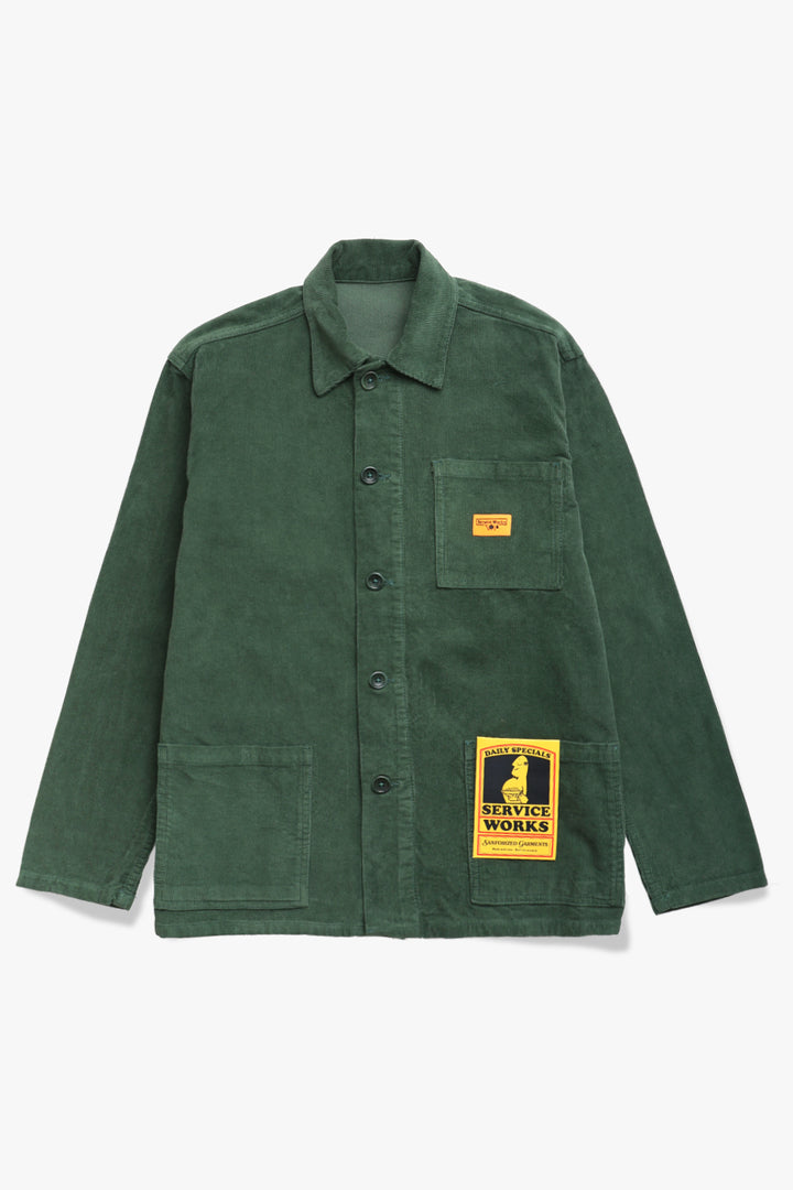 Service Works - Corduroy Coverall Jacket - Forest