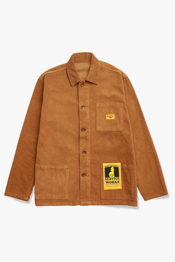 Service Works - Corduroy Coverall Jacket - Pecan