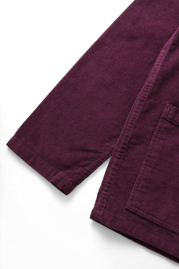 Service Works - Corduroy Chore Shirt - Plum