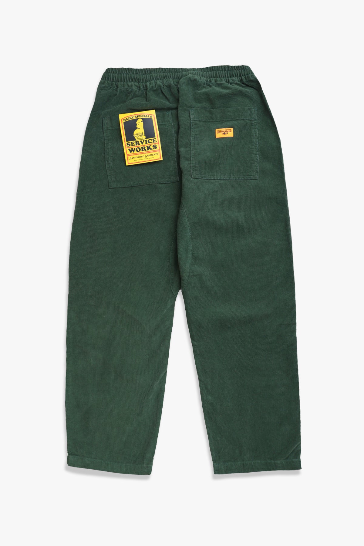 Service Works - Corduroy Chef Pants - Forest