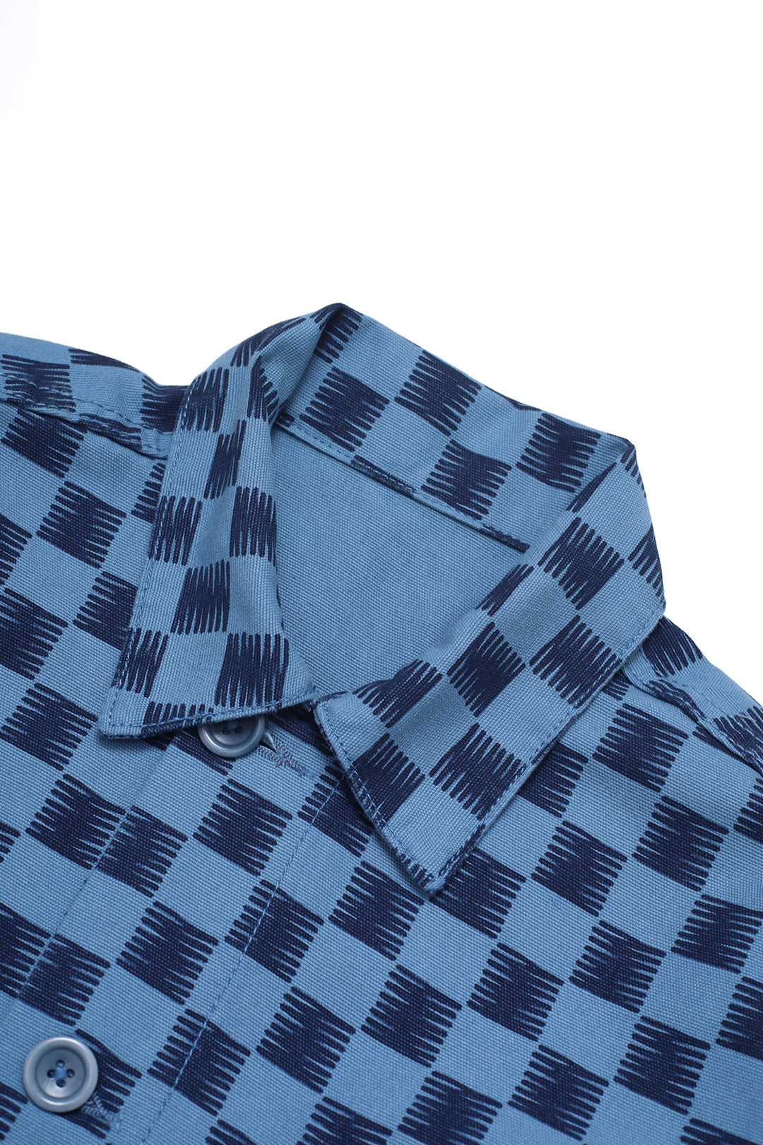 Service Works - Coverall Jacket - Blue Checker