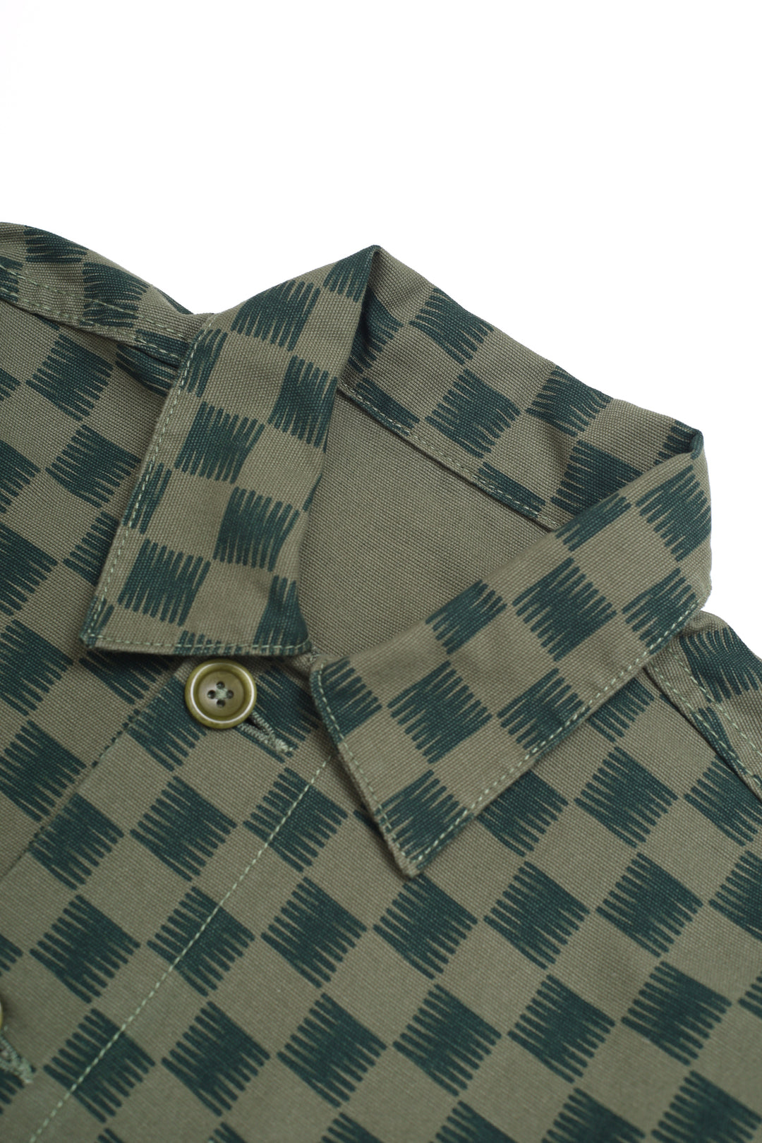 Service Works - Coverall Jacket - Green Checker