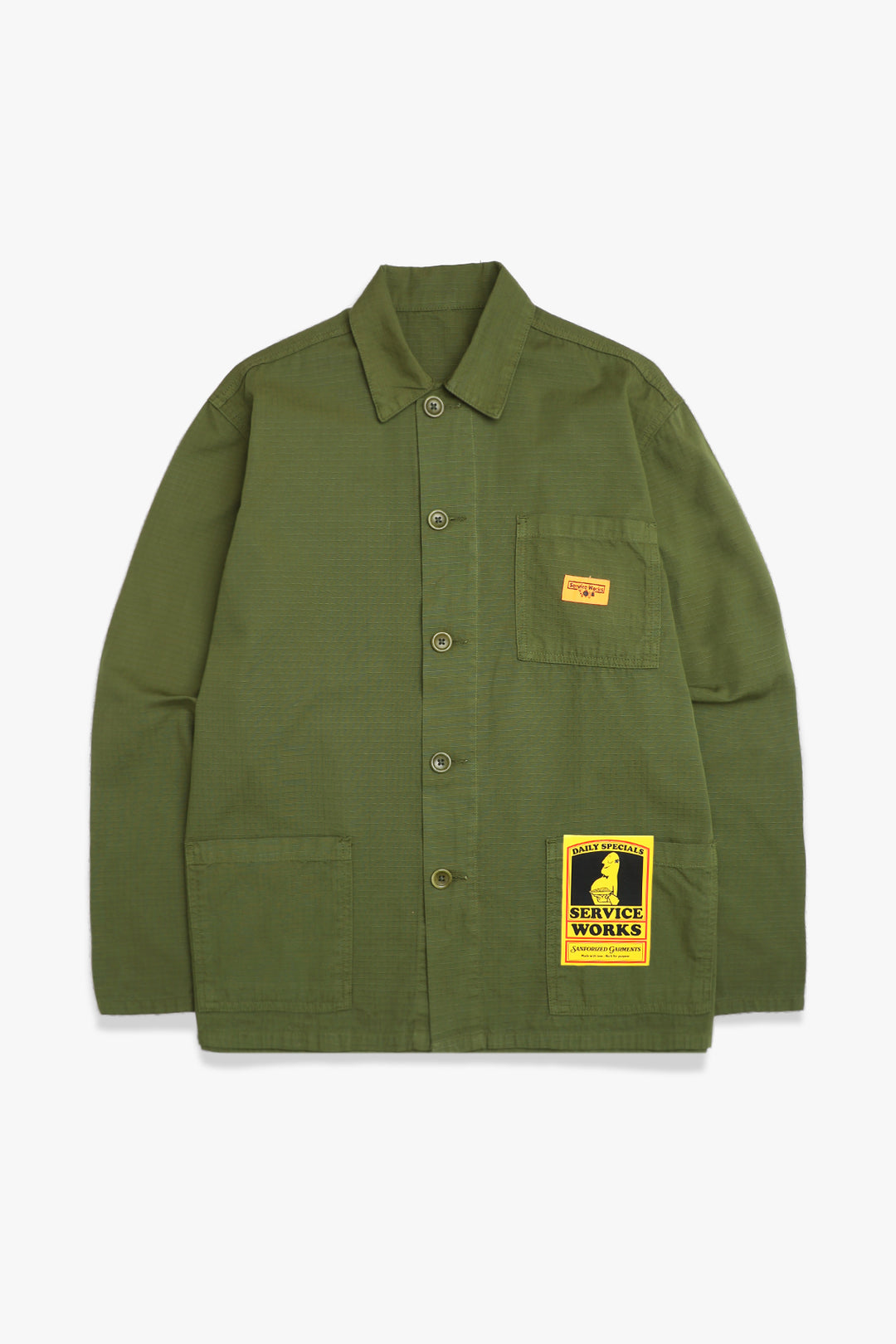 Service Works - Ripstop Coverall Jacket - Pesto