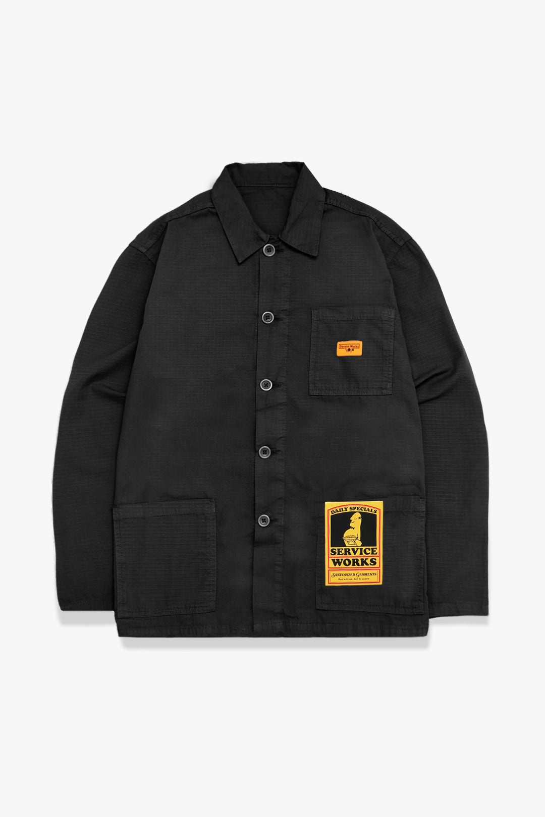Service Works - Ripstop Coverall Jacket - Black