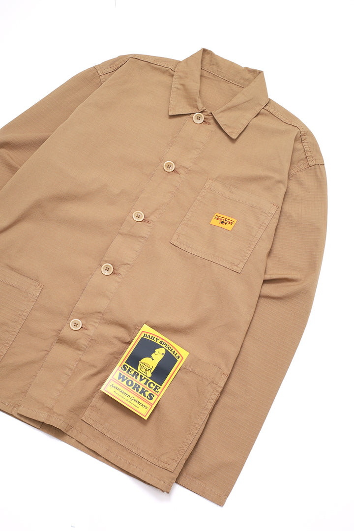 Service Works - Ripstop Coverall Jacket - Mink
