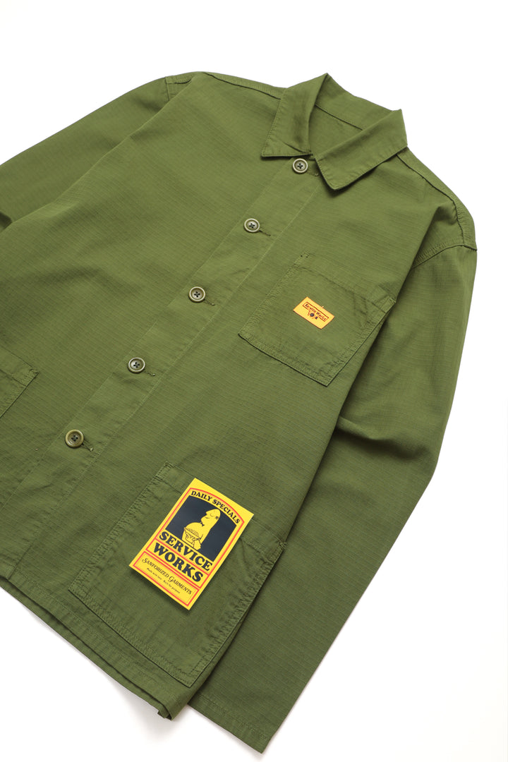 Service Works - Ripstop Coverall Jacket - Pesto
