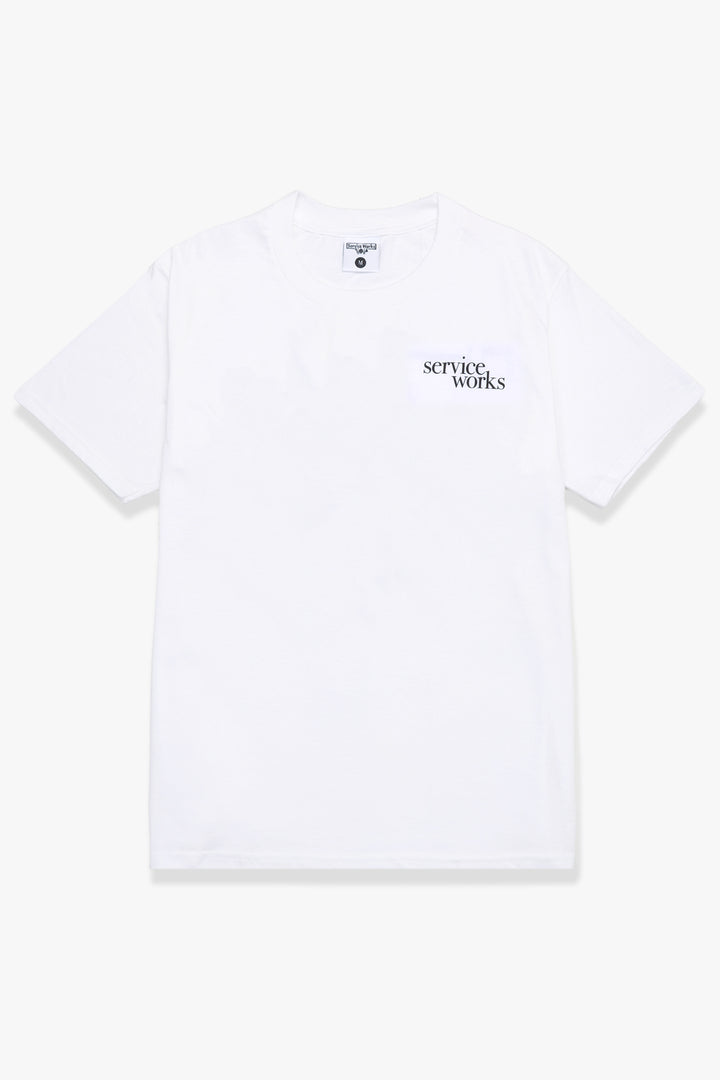 Service Works - Dining Set Tee - White