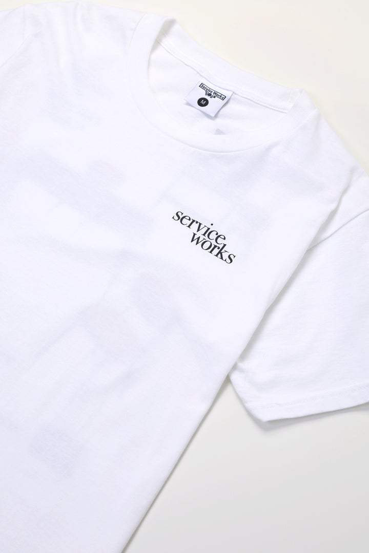 Service Works - Dining Set Tee - White