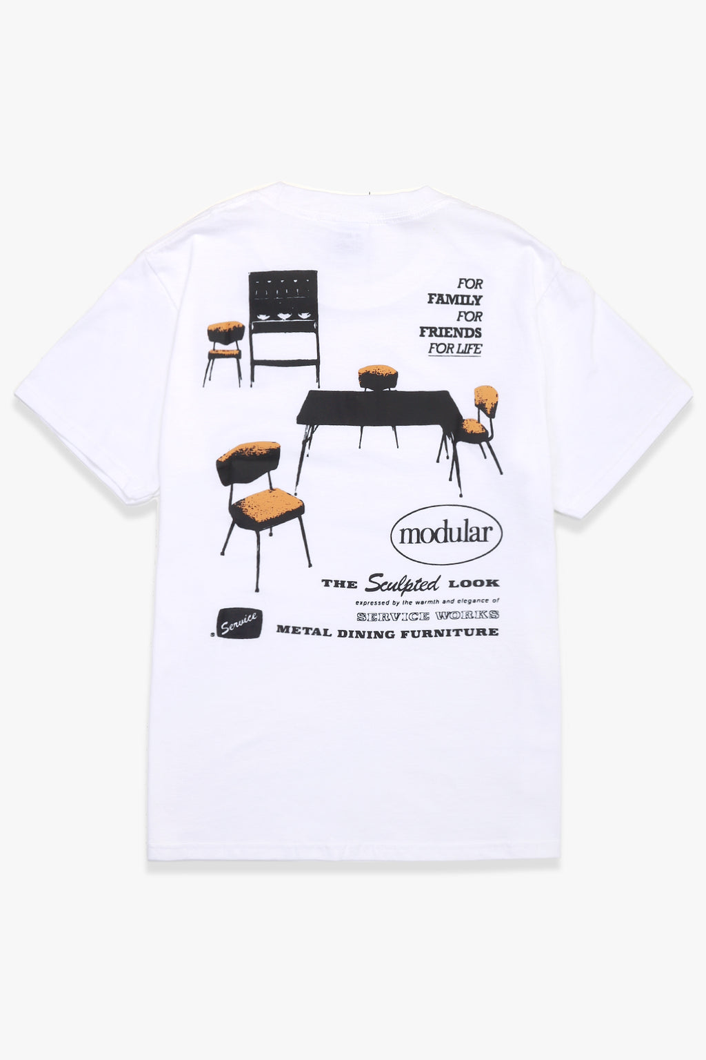 Service Works - Dining Set Tee - White