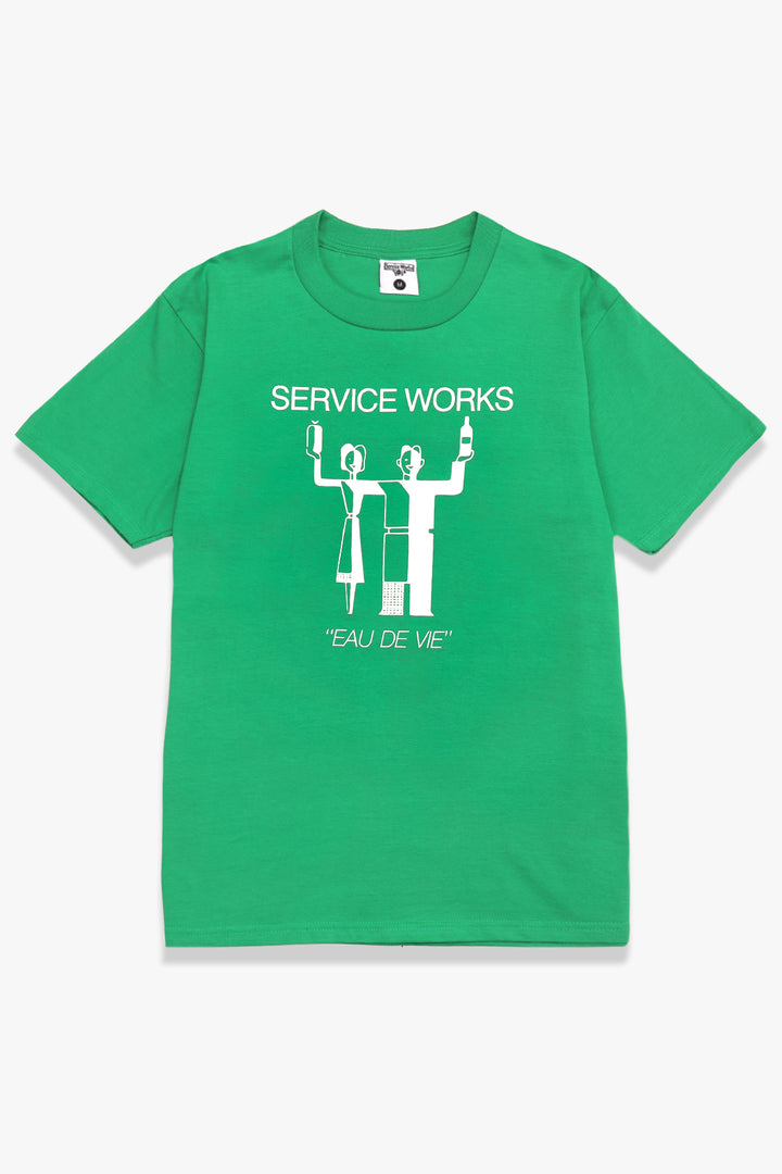 Service Works - Eau De Vie Tee - Bright Forest