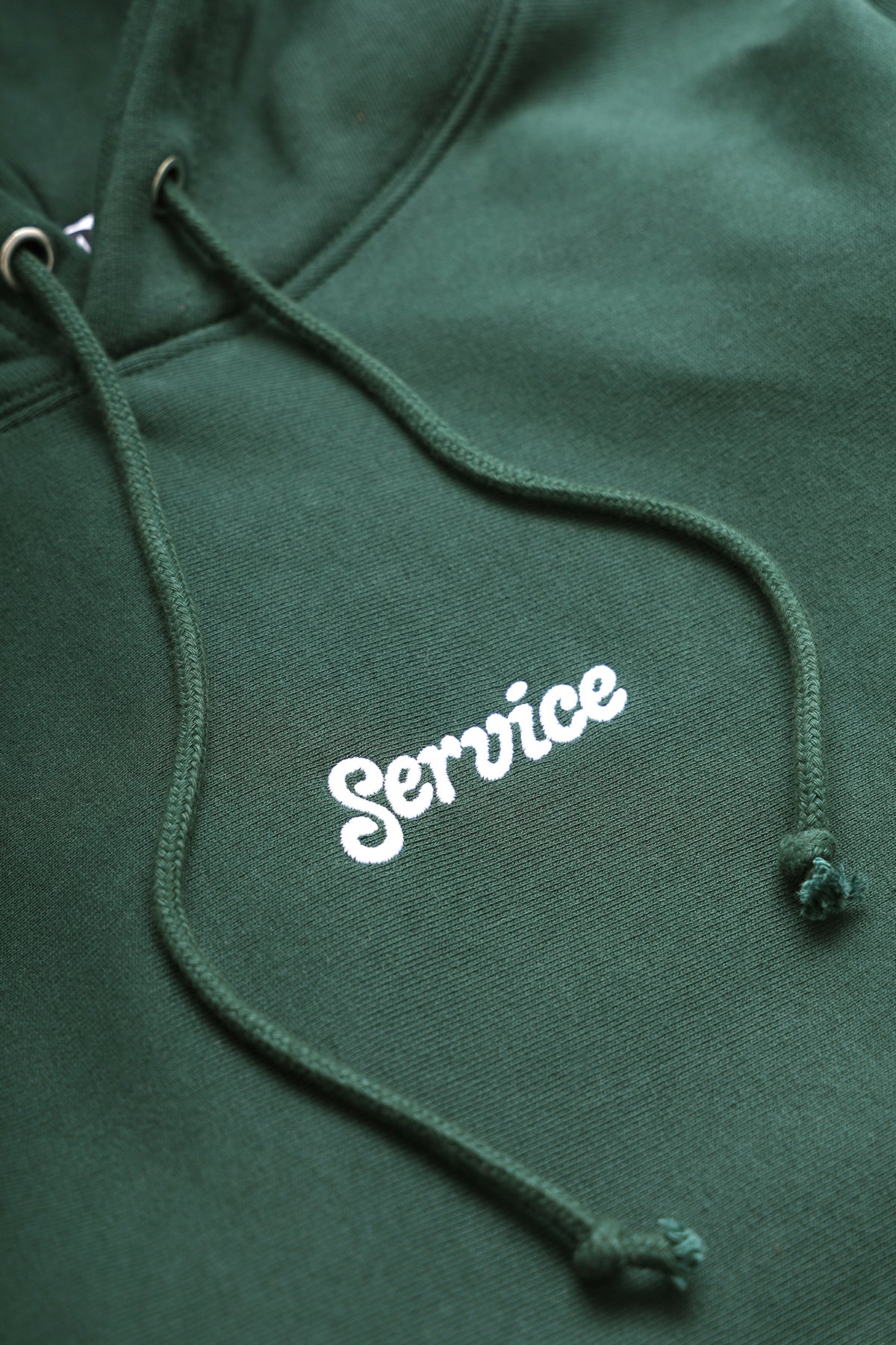 Service Works - 12oz Service Embroidered Hoodie - Forest