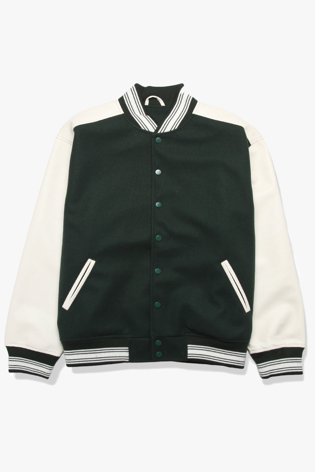 TRS - Vegan Varsity Jacket - Green