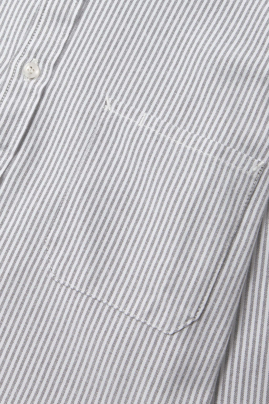 TRS - Striped Oxford Shirt - Grey