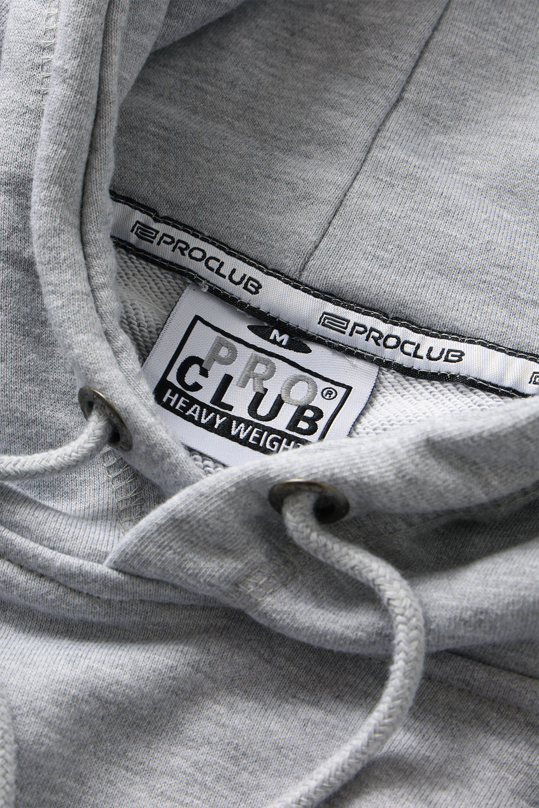 Pro Club - Hooded Pullover Sweatshirt - Heather Grey