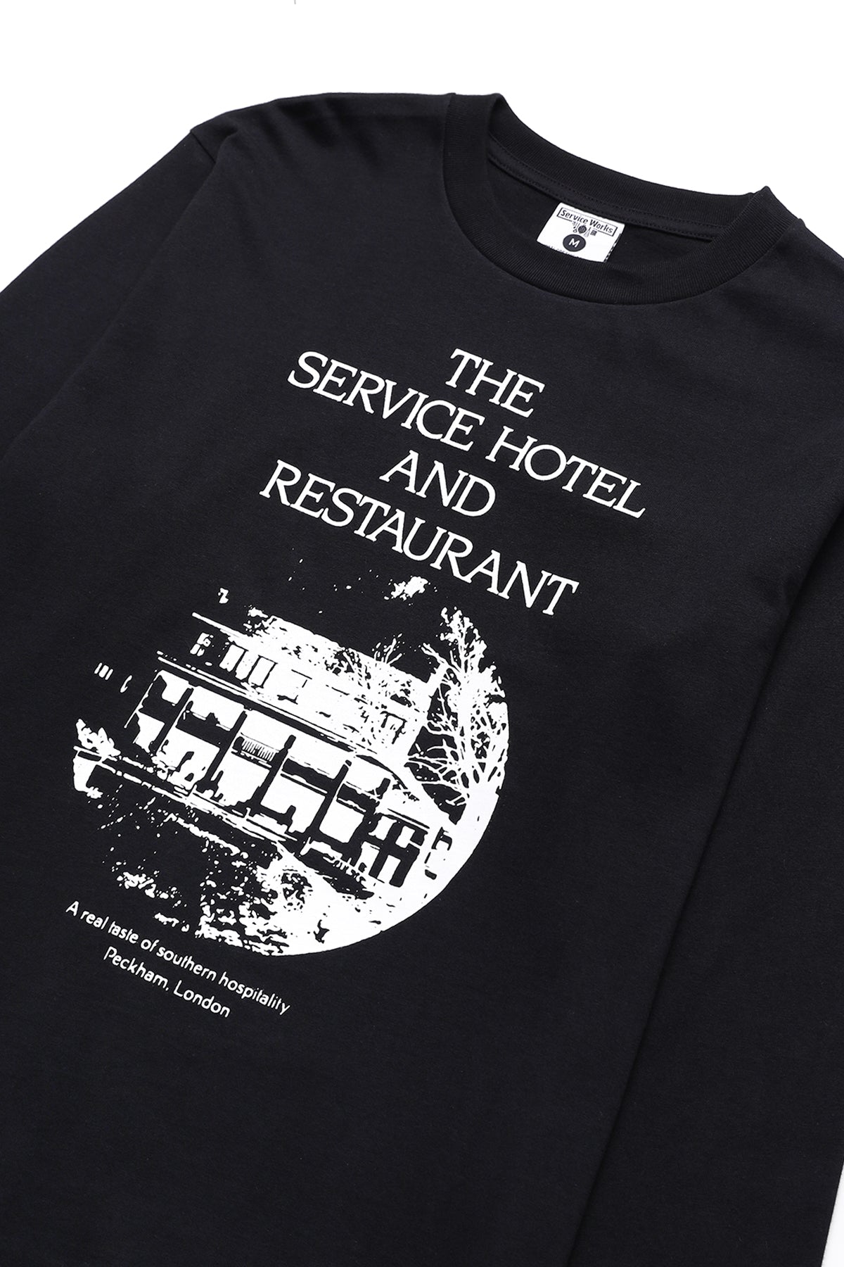Service Works - Hotel Long Sleeve Tee - Black