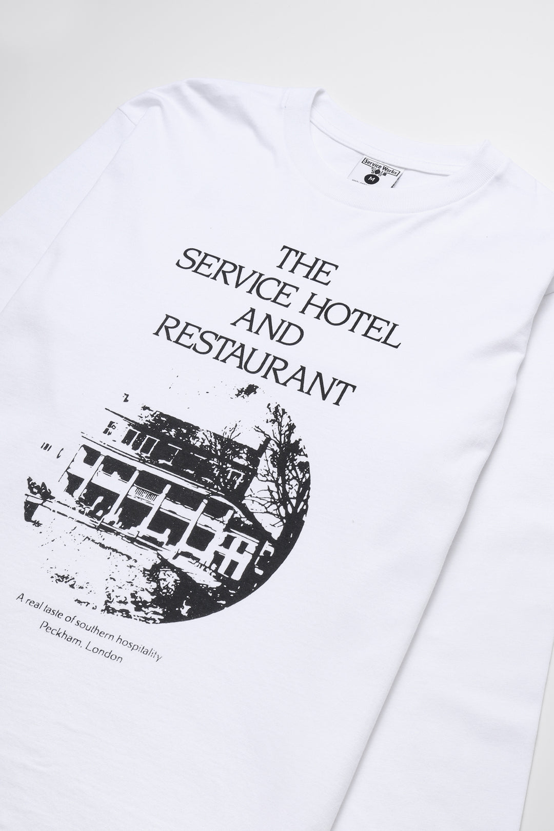 Service Works - Hotel Long Sleeve Tee - White