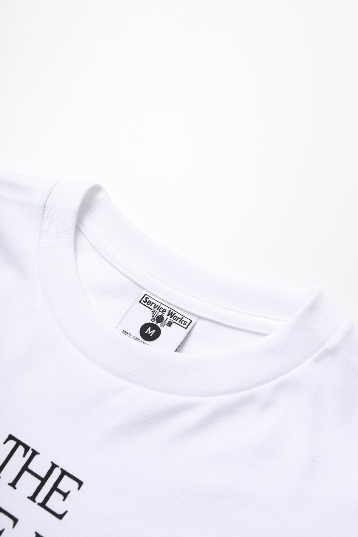 Service Works - Hotel Long Sleeve Tee - White