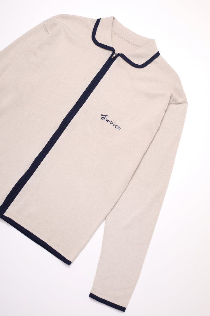 Service Works - Knitted Script Shirt - Off White