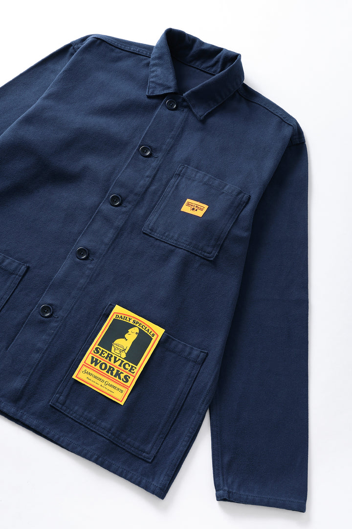 Service Works - Moleskin Coverall Jacket - Navy