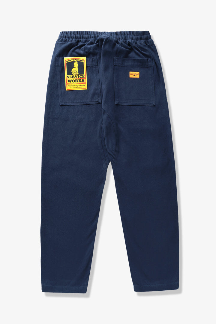 Service Works - Moleskin Chef Pants - Navy