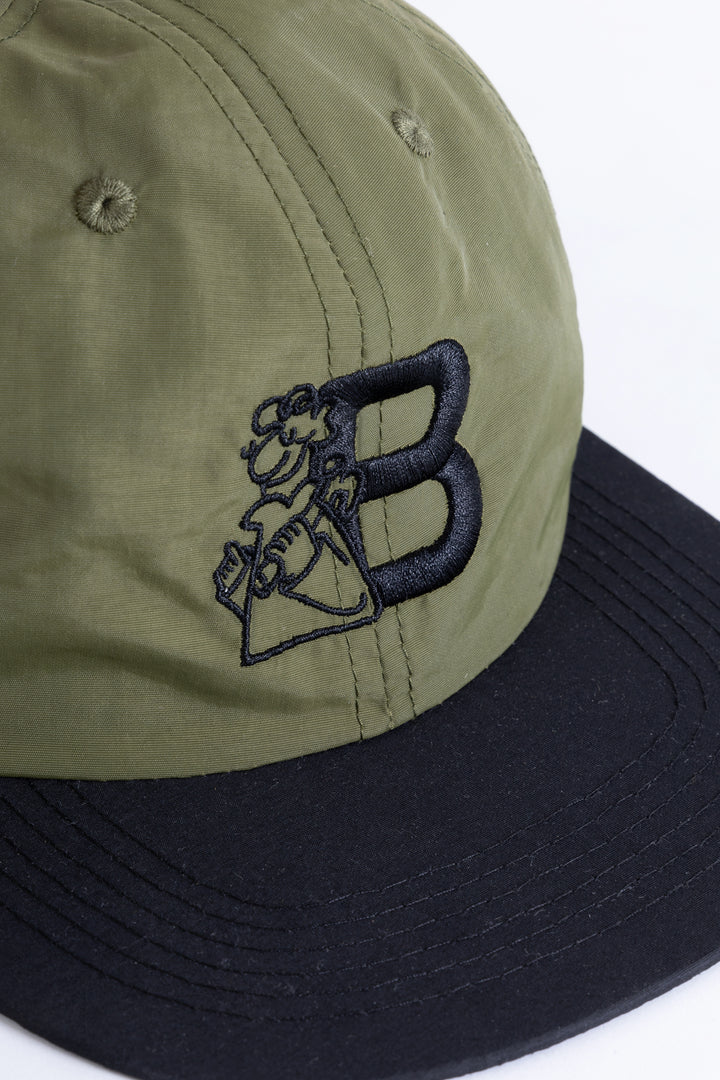 Blacksmith - Nylon Grafter Cap - Olive/Black