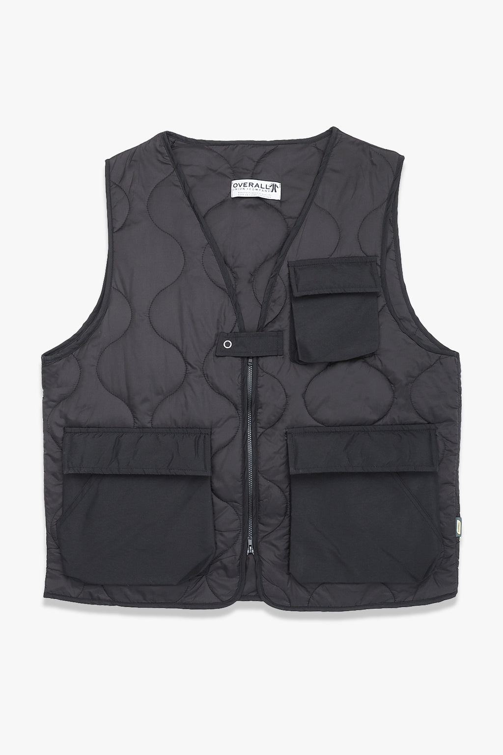 Overall Union - Quilted Light Liner Jacket - Black