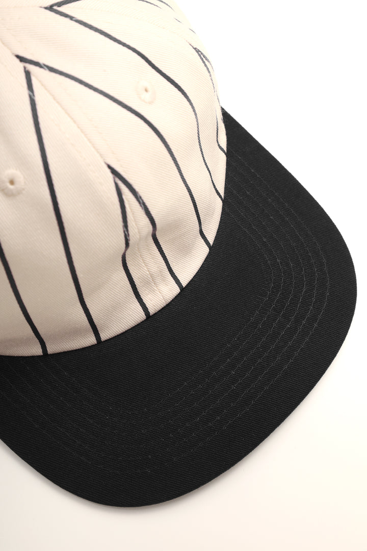 Power Goods - Perfect 6 Panel Cap - Striped Black