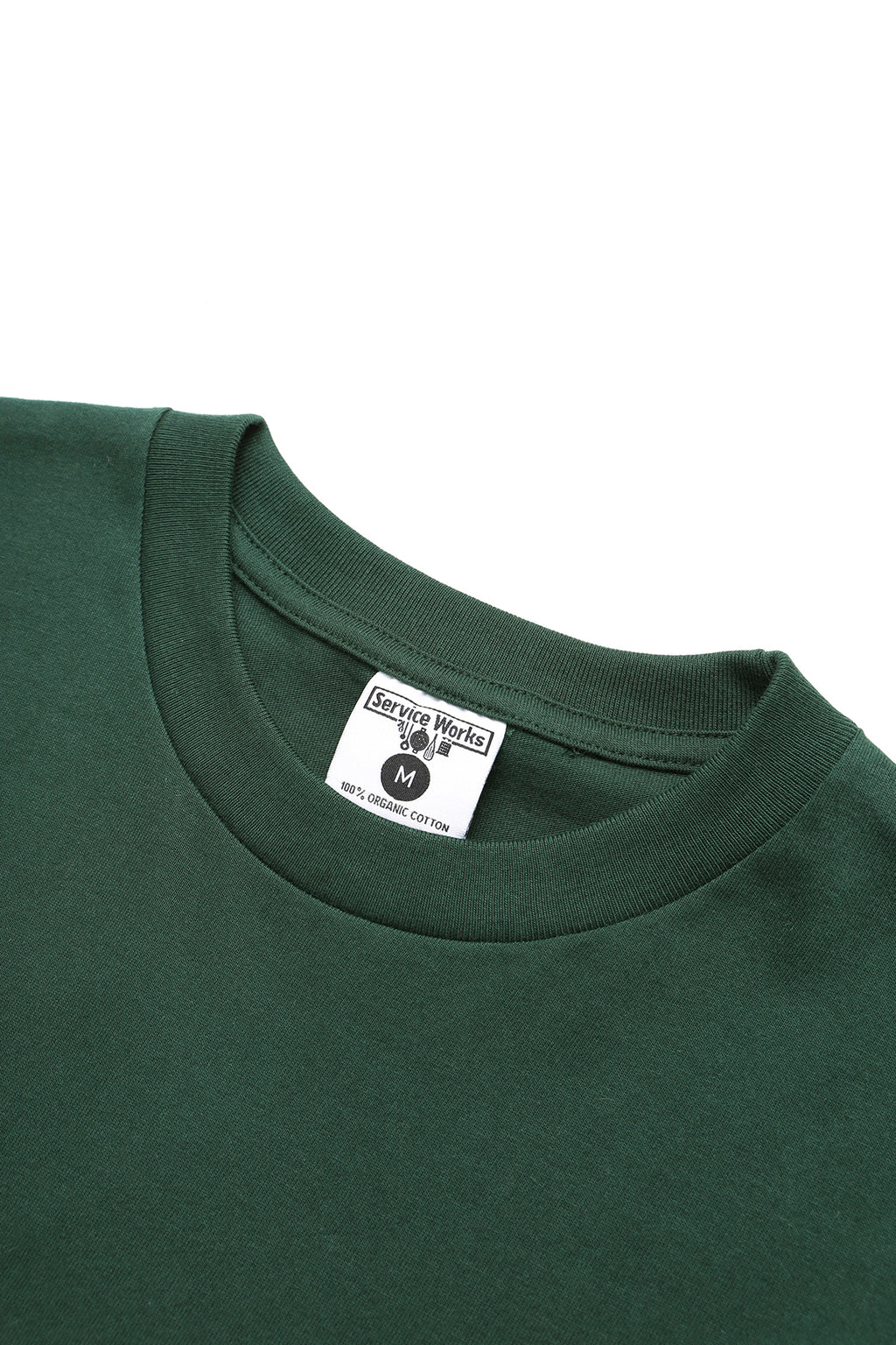 Service Works - Scribble Logo Tee - Forest
