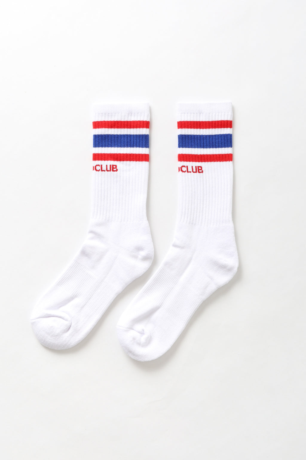 Pro Club - Striped Crew Socks - Red/Blue