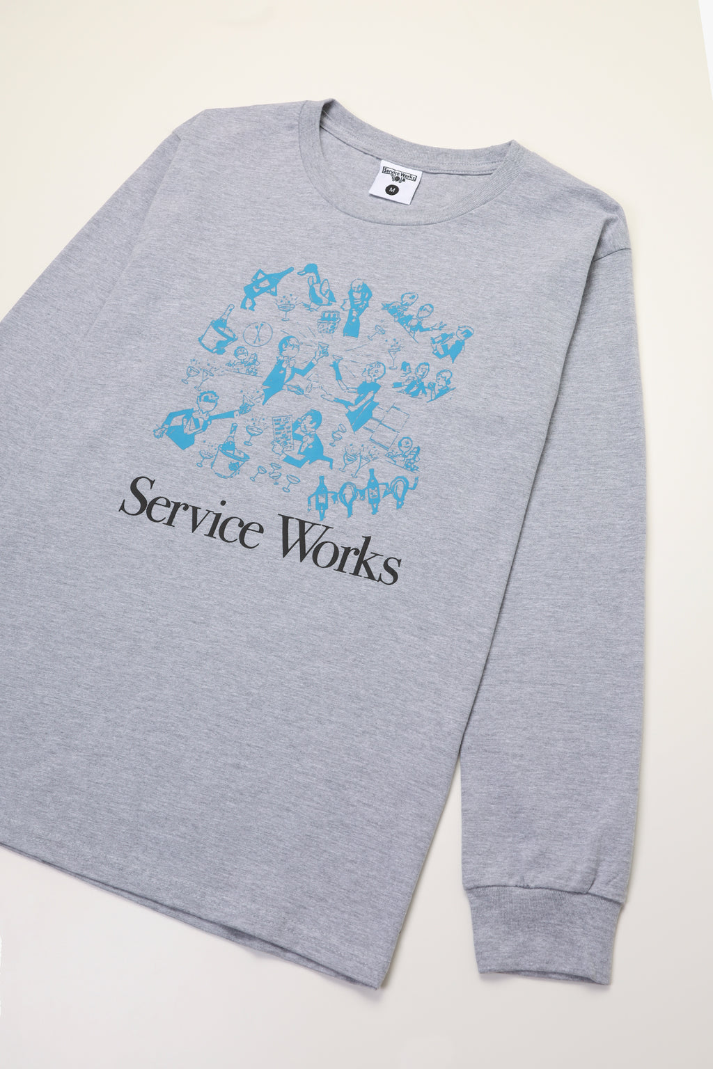 Service Works - Soiree Long Sleeve Tee - Grey
