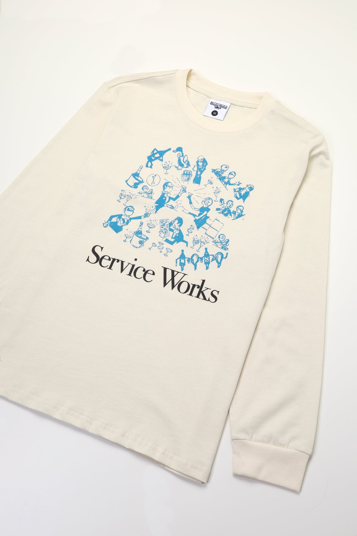 Service Works - Soiree Long Sleeve Tee - Ecru