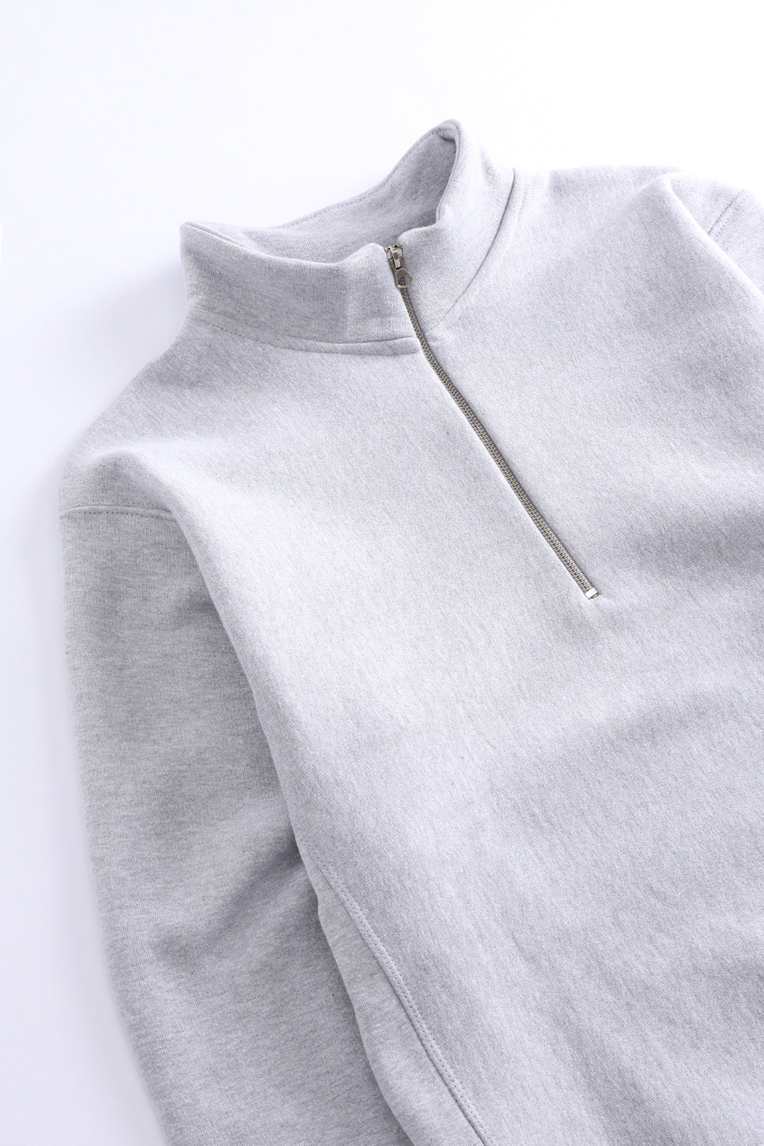 Power Goods - Super Weight Quarter Zip - Heather Grey