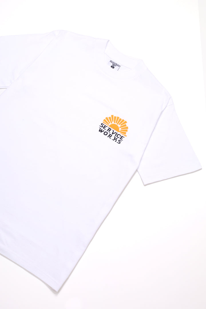 Service Works - Sunny Side Up Tee - White