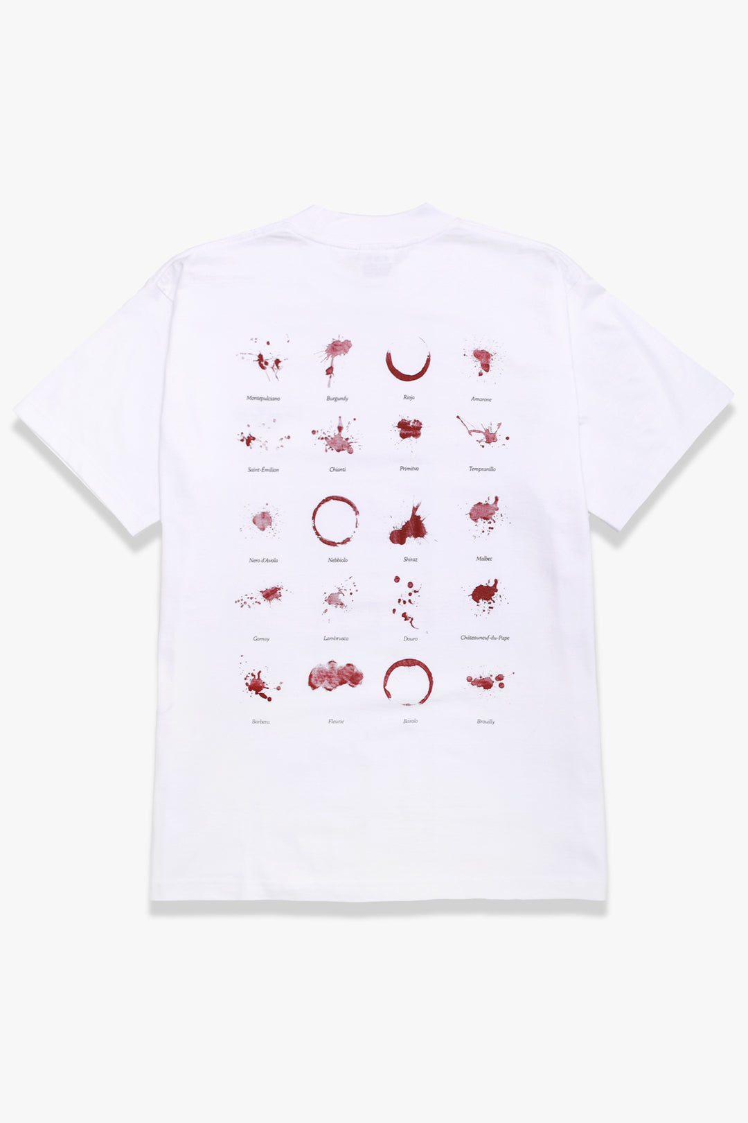 Service Works - Wine Spill Tee - White