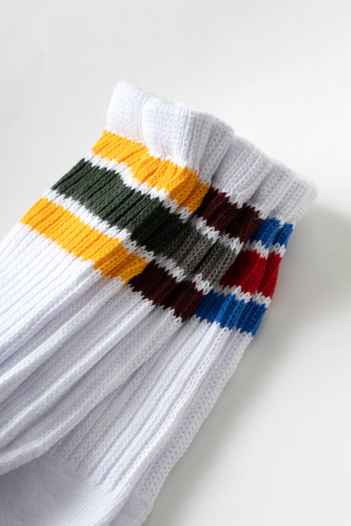 Healthknit white multi sock