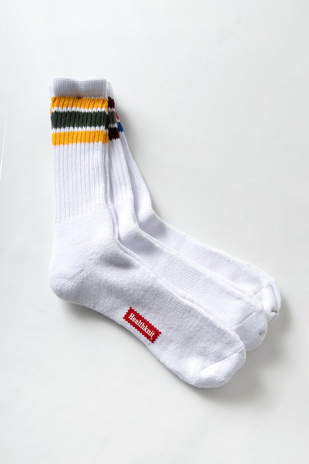 Healthknit white multi sock